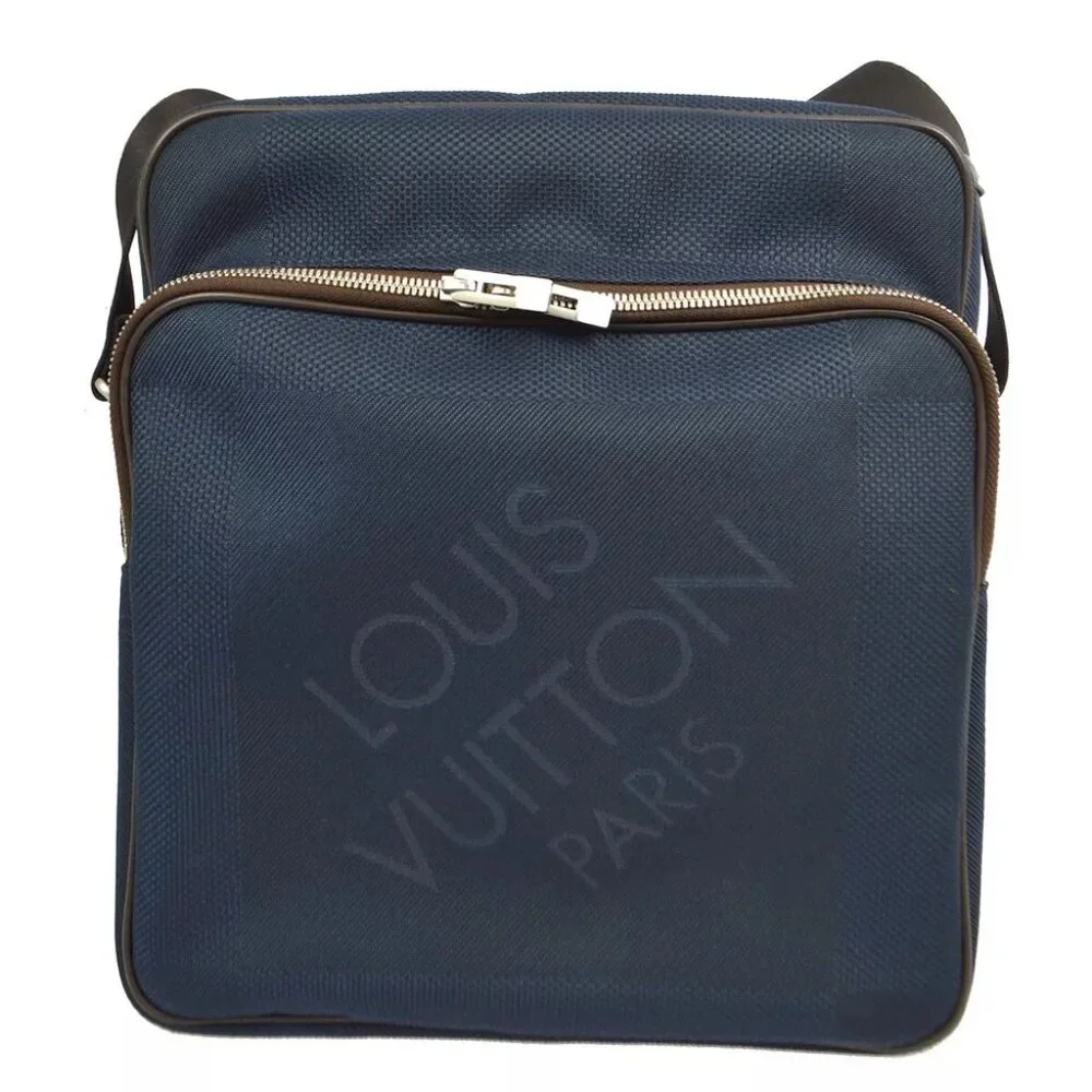 Louis Vuitton Blue Damier Pilot Shoulder Bag N41159 SP0190 183126